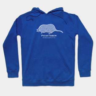 Pygmy Shrew with Common and Scientific Names - cute rodent Hoodie